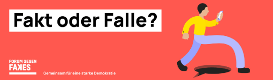 Logo Forum gegen Fakes